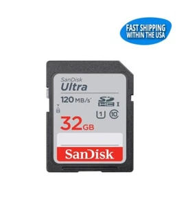 Sandisk Ultra 32GB SD Card for Bushnell Stealth P / Core / Stealth X Trail Cams - Picture 1 of 4