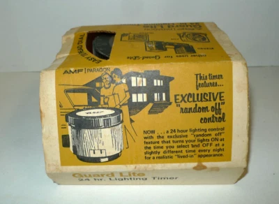 Vintage AMF Paragon Guard Lite 24 hr. Lighting Timer Model No. ART-16-0 - Image 1 of 4