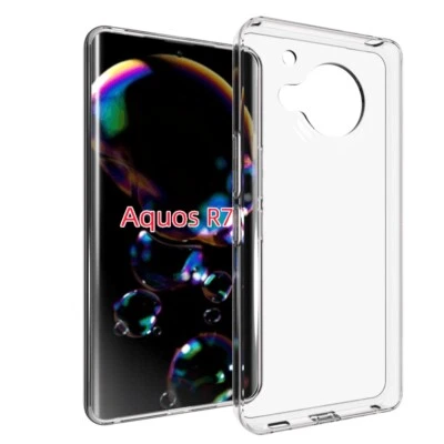 Funda Carcasa Gel Transparente TPU Ultra Delgada Antigolpes Para Sharp Aquos R7 Foto 1 de 4
