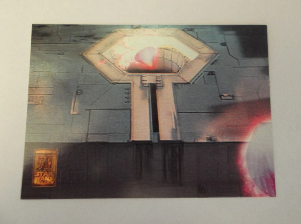 Merlin - Star Wars Trilogy "REBEL FIGHTERS FLEE THE DEATH STAR" #33 Trade Card - Image 1 of 2