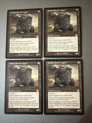 Keldon Battlewagon X4 Prophecy Ex Condition See Pics Front/back - Image 1 of 4