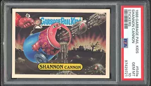 Topps Garbage Pail Kids 14th Series #549a Shannon Cannon PSA 10 GEM MINT Os14 - Picture 1 of 3