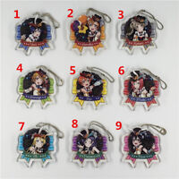 T1273 Anime Love Live rubber Keychain Key Ring Straps Rare cosplay 
