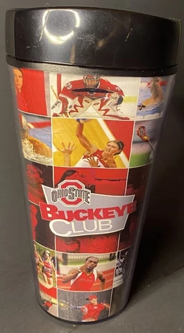 VisionUSA Ohio State Buckeyes Club Covered Tumbler Cover