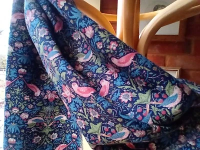 Scarf in STRAWBERRY THIEF Liberty Jubilee fabric & FREE GIFT of lavender pillow - Image 1 of 4