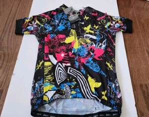 JPO Cycling Full Front Zip Jersey MULTICOLOR S SMALL - NEU - Bild 1 von 3