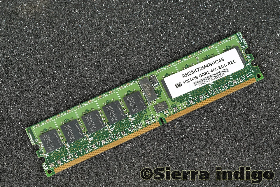 AH28K72M4BHC4S ATP 1GB DDR2-400 ECC REG Server Memory RAM - Immagine 1 di 1