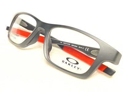 NEW Oakley Crosslink OX8117-0152 Mens Satin Black Eyeglasses Frames 52/17-143 - Image 1 of 4