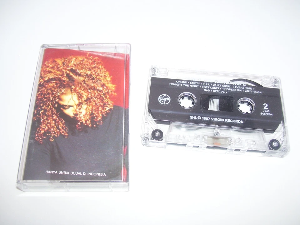 Janet Jackson - The Velvet Rope *  Tape / Cassette INDONESIA 1997 RARE * - Bild 1 von 2