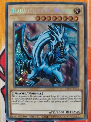 BLAUÄUGIGER W. DRACHE - CT14-DE002 Secret Rare / Near Mint - Bild 1 von 3