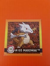 Pokemon sticker Series 1 Marowak #105 Artbox 1999