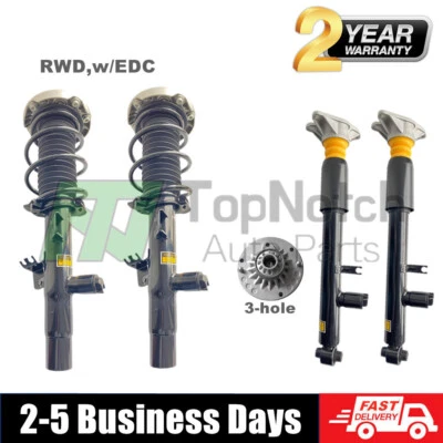 Conjuntos de puntal de amortiguador trasero delantero con EDC Fit BMW F30 F31 330I 430I 428i tracción trasera 2012- Foto 1 de 4