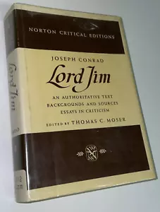 Joseph Conrad Lord Jim Norton Critical Edition, Hardcover, 1968 - Picture 1 of 7