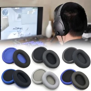 Sponge Ear Cushion Protein Leather Ear Protectors Cover Earphone Accessories - Picture 1 of 18