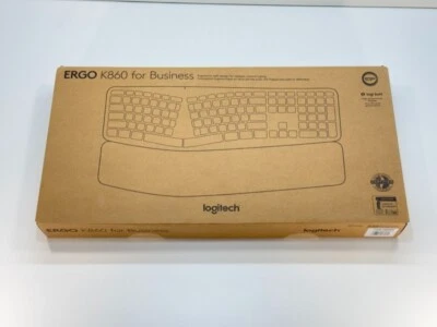 Lote de 2 Teclado Inalámbrico Logitech ERGO K860 - Grafito Foto 1 de 4