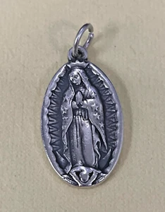 James Avery Virgin Of Guadalupe Sterling Silver Charm Cut Loop - Picture 1 of 3