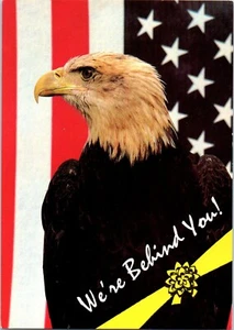 Operation Desert Storm We're Behind You - You've Made America Proud Postcard 4x6 - Picture 1 of 2