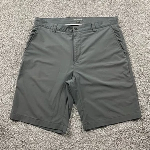 Peter Millar Herrenshorts 34 grau Performance Shakleford 10" Schrittlänge Stretch Golf - Bild 1 von 14
