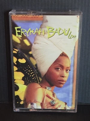 "Live" by Erykah Badu Cassette Tape  - Image 1 of 2
