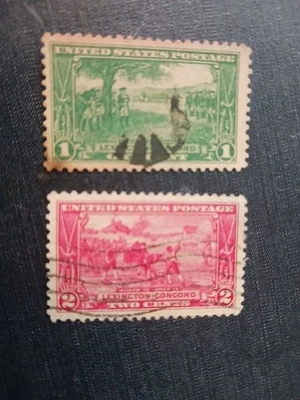 Lexington-Concord #617-618 - Image 1 of 2