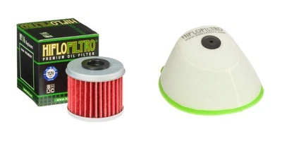 Kit de filtro de aire de espuma y aceite HIFLO FILTRO de doble etapa para HONDA CRF450 R-2 02 Foto 1 de 3