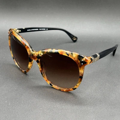 Diane von Furstenburg Riley DVS582S Sunglasses Havana Gradient 55-19-135 Used - Image 1 of 4