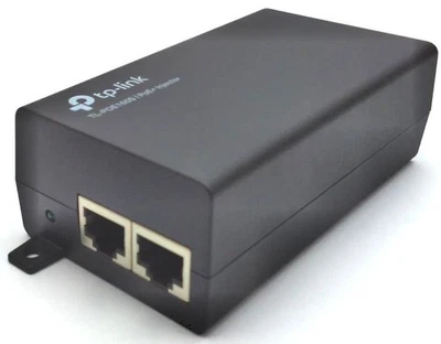 TP-Link TL-POE160S Gigabit PoE+ Injector  Desktop or Wall Mountable Adapter - Image 1 of 4