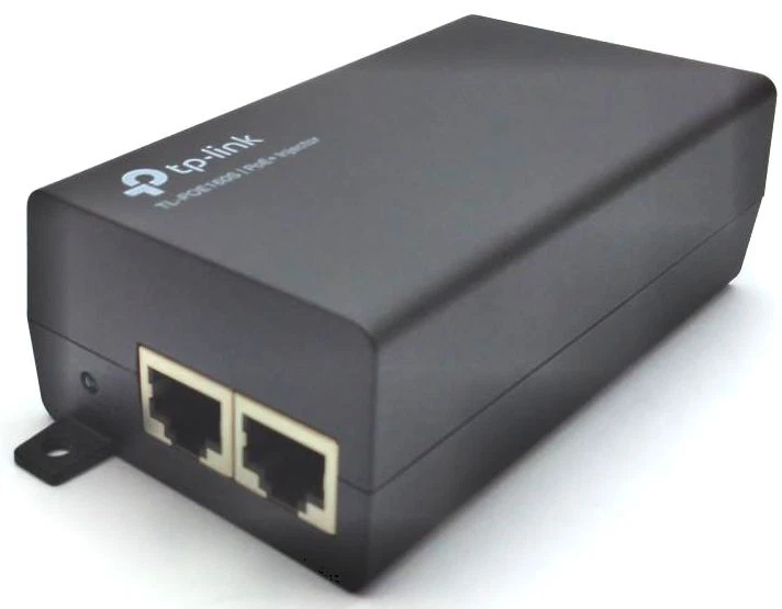 TP-Link TL-POE160S Gigabit PoE+ Injector  Desktop or Wall Mountable Adapter - Image 1 of 4