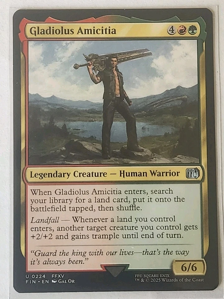 Gladiolus Amicitia Final Fantasy Regular - Image 1 of 1