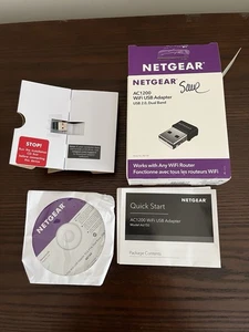 Netgear AC1200 WIFI USB adapter USB 2.0 Dual Band - Zdjęcie 1 z 2