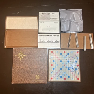 Vtg Travel Edition Scrabble Game 1948-1954 Selchow & Righter SEE PICS AS IS - Image 1 of 4