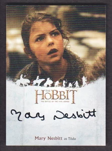 2016 The Hobbit Battle of Five Armies Autograph #MN Mary Nesbitt as Tilda AUTO - Picture 1 of 2