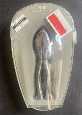 NIB Metrokane Rabbit Velvet Champagne Opener Pliers, Box Shows Some Wear - Image 1 of 2