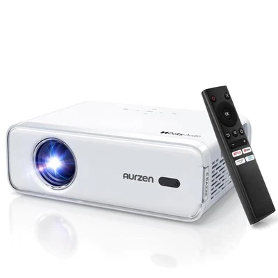 EAZZE D1 Smart Projector with WiFi and Bluetooth, Netflix-Officially-Licensed... - Image 1 of 4