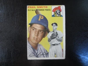 1954 Topps # 11 Paul Smith Card ( B67 ) Pittsburgh Pirates - Picture 1 of 2