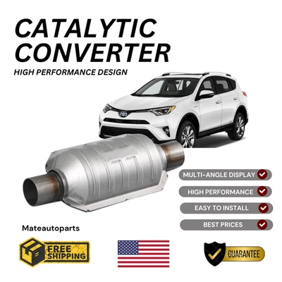 Conversor catalítico 2,25" alta qualidade melhores materiais para todos Toyota RAV4 - Imagem 1 de 4