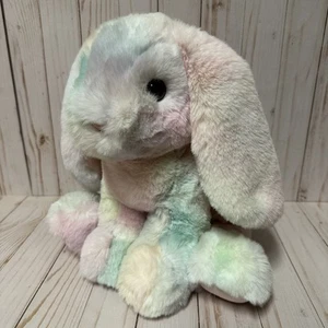 Douglas Super Sweetie Bunny Rabbit Plush 4917 Pastel Tie Dye Large 12 Inch - Picture 1 of 15