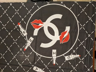 CHANEL Cotton Pareo Stole Scarf Vintage NIP - Image 1 of 4