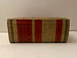 Vintage 1950 Webster’s New Twentieth Century Dictionary Unabridged 2nd Ed HC - Picture 1 of 11