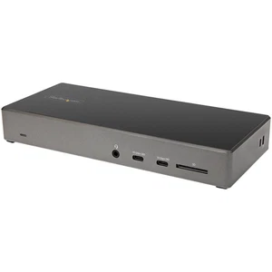 StarTech.com USB C Dock - Triple 4K Monitor USB Type-C Docking Station - 100W Po - Photo 1/10