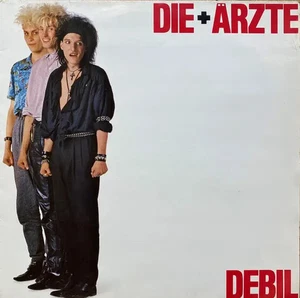 LP Die Ärzte Debil MISPRINT, SIDE 2 LABEL SHOWS WRONG RELEASE NEAR MINT CBS - Picture 1 of 1
