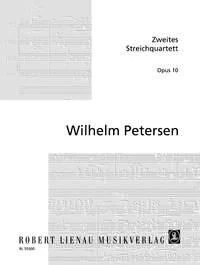 2. Streichquartett op. 10 Wilhelm Petersen Set String Quartet Musikverlag Robert - Image 1 of 4