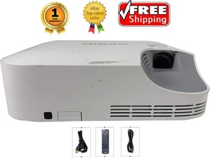 Casio XJ-V1 DLP Projector 2700 ANSI XGA HDMI HD 1080p W/ Remote - Picture 1 of 7