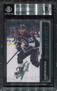 QUINTON BYFIELD signed auto 2021 UD YOUNG GUNS ROOKIE CARD RC YG BECKETT (BAS) - Picture 1 of 2