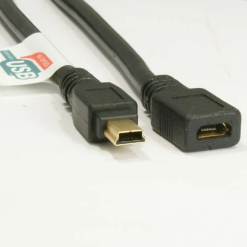 USB Micro-B /Mini-B Adapter RR-MCBF-MBM-05G - Image 1 of 1