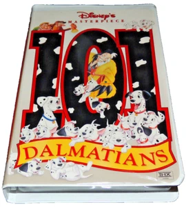 101 Dalmatians VHS Tape Walt Disney Masterpiece Collection Clamshell Case 1999 - Foto 1 di 5