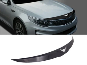 Front Bonnet Hood Guard Garnish Molding Black (Fits: KIA 2016-2019 Optima K5) - Bild 1 von 5