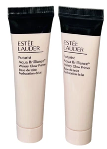 Lotto di 2: Estee Lauder Futurist Aqua Watery Glow Primer 15 ml * 2 = 1 oncia ~ valore $ 44 - Foto 1 di 3