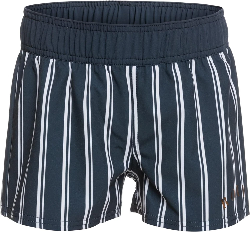 Roxy Girls' Same Time 2 英寸紧身短裤,海军蓝 - XS(7 码) — 第 1/1 张图片