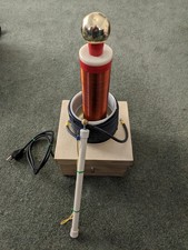 Fully Functional 3-prong AC-powered 18" Tesla Coil with Wand